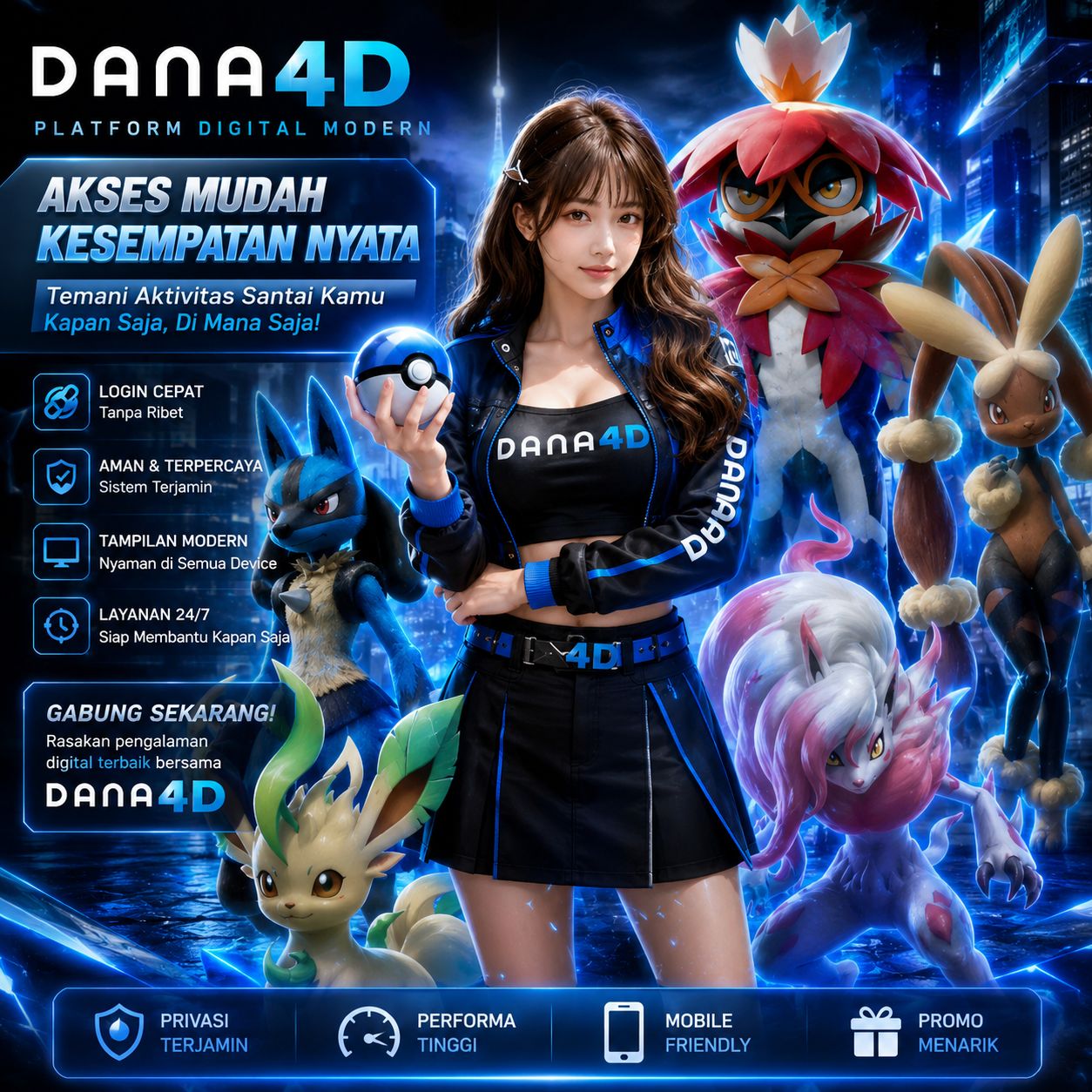 DANA4D Aktivitas Digital Modern